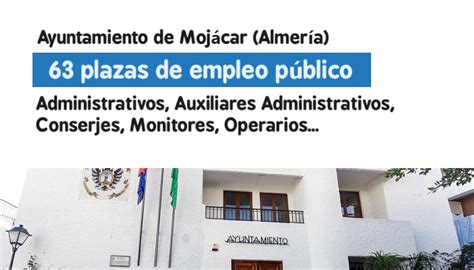 trabajos en mojacar|Urgente: Ofertas de empleo en Mojácar, Almería